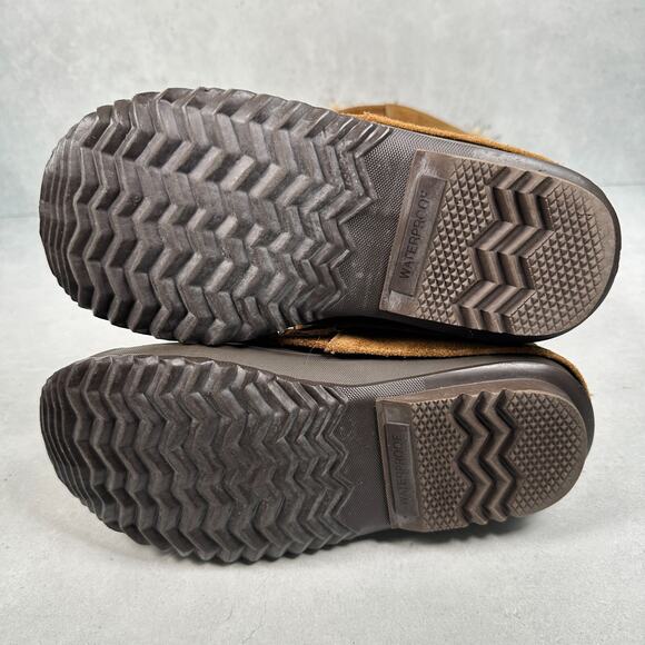 Sorel Boots Womens 7 Brown Cate of Alexandria 8 Faux Fur Waterproof Winter RARE - Picture 11 of 13